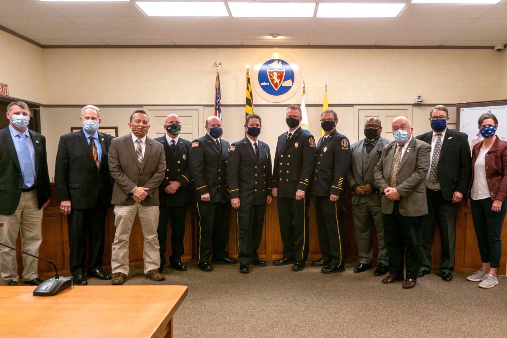 2021 EVFD officers take helm